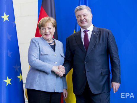 В Берлине подтвердили намерение Меркель встретиться с Порошенко и Макроном 10 мая в Ахене