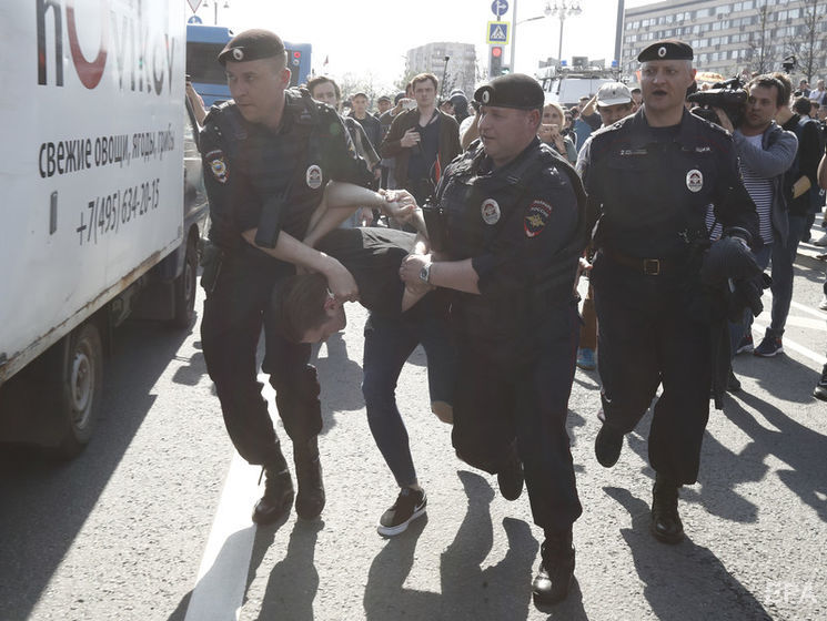 На акціях "Він нам не цар" російські силовики затримали вже понад 1300 осіб – "ОВД-Инфо"