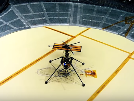 NASA отправит на Марс мини-вертолет. Видео