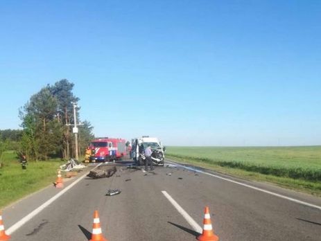 В Беларуси попал в ДТП бус с детской футбольной командой из Украины, один ребенок погиб, шестеро тяжело травмированы