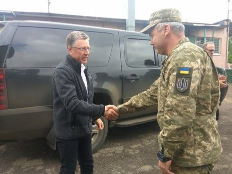 Наев проводит встречу с Волкером – штаб операции Объединенных сил