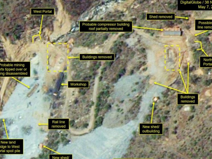 Северная Корея начала демонтировать ядерный полигон &ndash; доклад