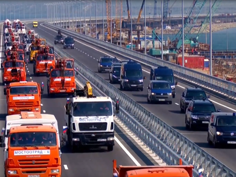 Путин открыл Крымский мост