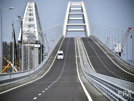 У прокуратурі Криму заявили, що перевіряють приблизно 10 європейських компаній, які могли брати участь у будівництві Кримського мосту