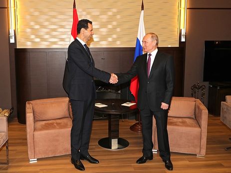 Путін на зустрічі з Асадом у Сочі заявив, що розраховує на виведення іноземних збройних сил із Сирії