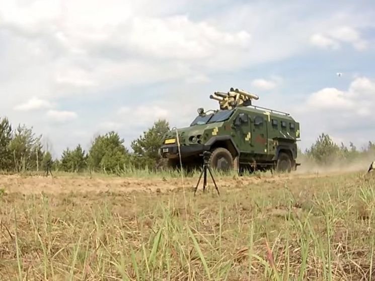 В Черниговской области прошли испытания боевого модуля с управляемыми ракетами. Видео