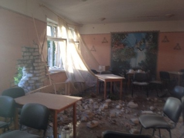 Террористы использовали в качестве базы психиатрическую больницу под Славянском
