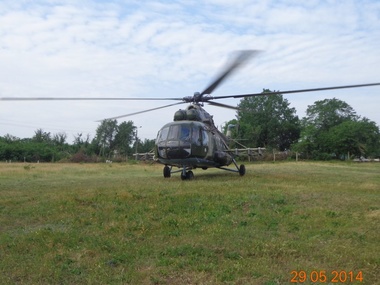 Сбитый вертолет вез на базу солдат для отдыха. Фоторепортаж