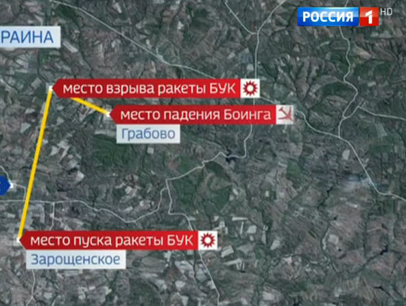 Центральні російські телеканали не зацікавилися новиною про розслідування катастрофи MH17