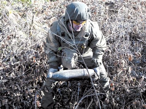 Із початку бойових дій на Донбасі сапери ЗСУ розмінували майже 4 тис. га території