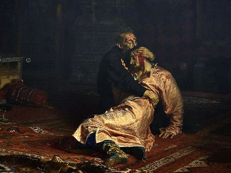 В Третьяковской галерее в Москве мужчина пытался уничтожить картину Репина 