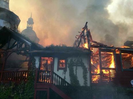 В Германии горел крупнейший парк развлечений