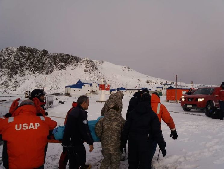 Украинского полярника эвакуировали из Антарктиды из-за аппендицита