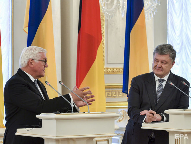 Порошенко заявил, что в прошлом году товарооборот Украины с Германией вырос на 23%