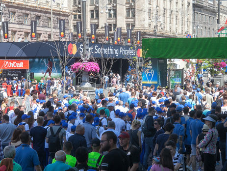 У КМДА заявили, що під час фіналу Ліги чемпіонів фан-зону на Хрещатику відвідало 230 тис. осіб