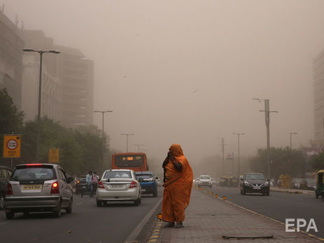 В Індії внаслідок піщаної бурі загинуло 17 людей