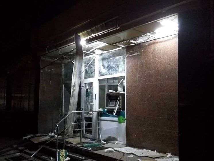 У Кропивницькому пролунав вибух біля відділення банку