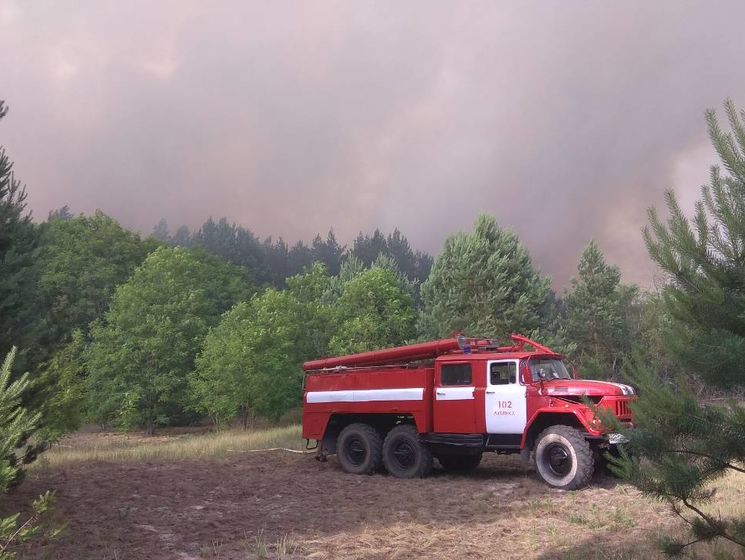 Учений про пожежу в Чорнобильській зоні: Чутки про загрозливу радіацію від горіння Рудого лісу – це нагнітання і паніка