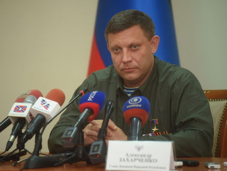 Захарченко пригрозив відкрити вогонь по водних цілях у разі навчань ЗСУ