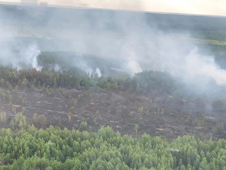 В Чернобыльской зоне продолжается тление на площади 2 га, зона закрыта для посетителей