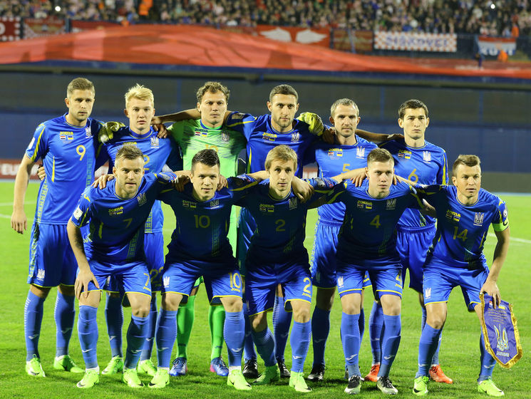 Украина опустилась на пять позиций в рейтинге ФИФА