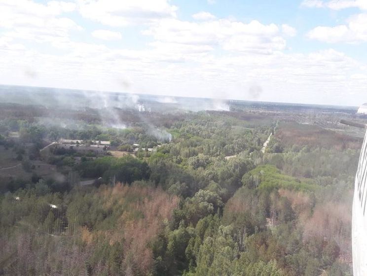 ﻿Пожежу в Чорнобильській зоні відчуження повністю ліквідували – ДСНС