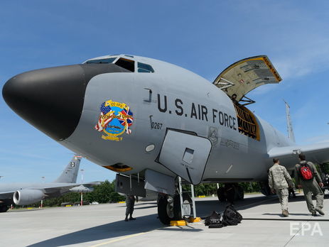 ﻿В Україну прибуло п'ять літаків-заправників ВПС США