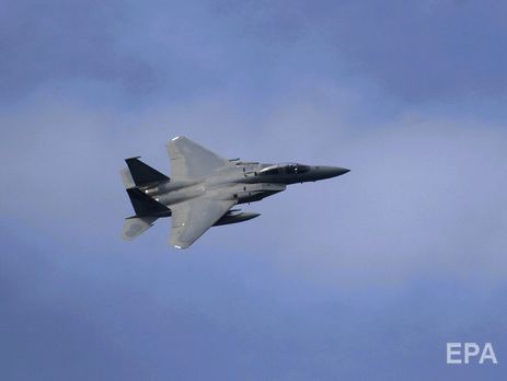 У японского побережья разбился истребитель ВВС США