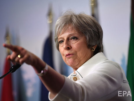 Мэй напомнила, что РФ исключили из 