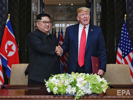 ﻿Трамп про зустріч із Кім Чен Ином: Світ зробив великий крок назад від потенційної ядерної катастрофи