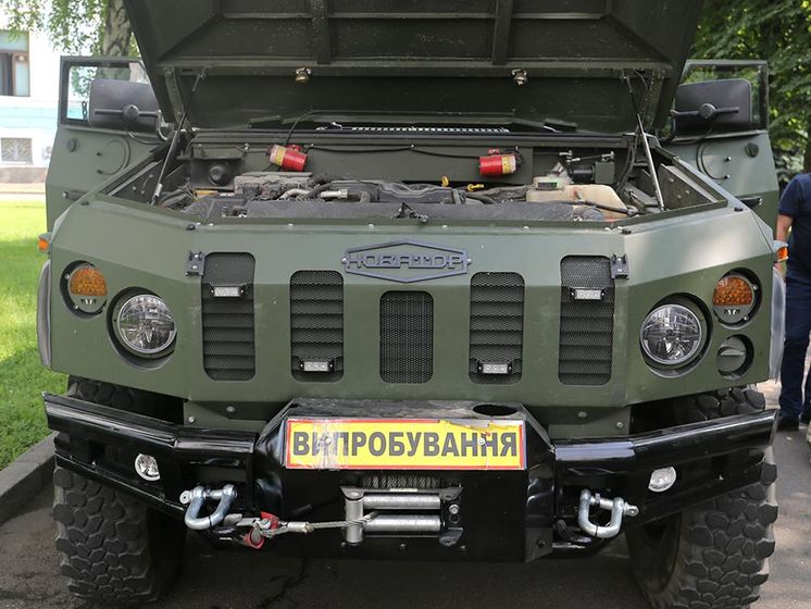 ﻿Українська армія може взяти на озброєння бронеавтомобіль 