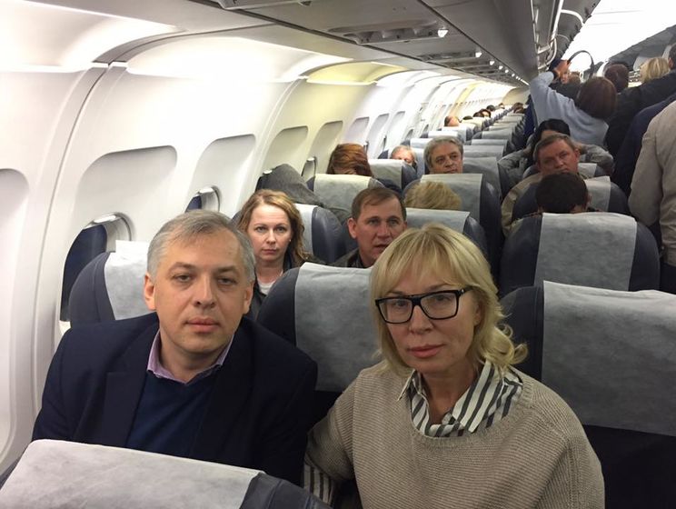 Омбудсмен Денисова сообщила, что направляется в Лабытнанги, где удерживают Сенцова