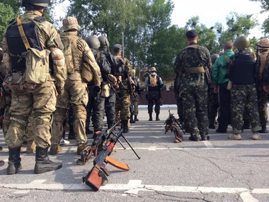 Второй батальон Нацгвардии прибыл в Славянск