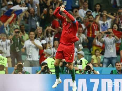 ЧМ 2018. Португалия и Испания сыграли вничью 3:3, Роналду сделал хет-трик. Фоторепортаж