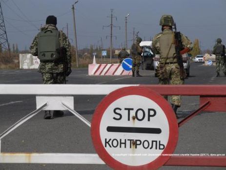 Боевики не пропускают граждан через линию соприкосновения по дорожному коридору Горловка – Бахмут – Госпогранслужба Украины