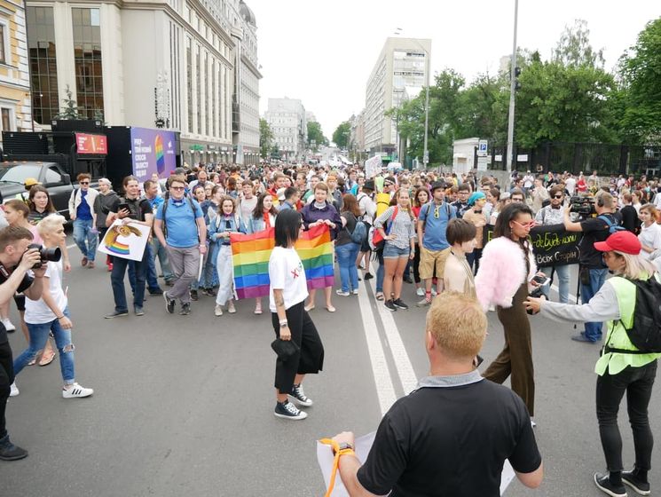﻿"Країна вільних: будь собою". У Києві проходить Марш рівності. Трансляція