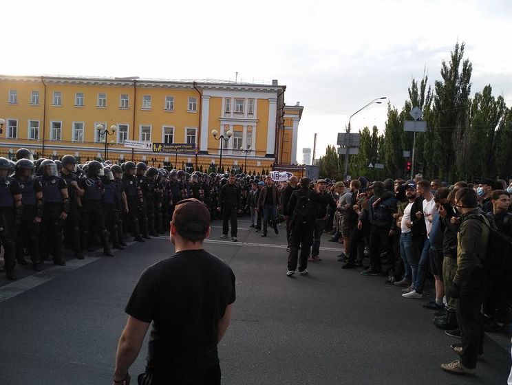 ﻿Марш рівності. Крищенко повідомив, що поліція затримала 57 осіб, більшість уже відпустили