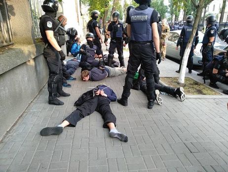 ﻿У С14 повідомили, що поліція відпустила всіх затриманих уранці противників Маршу рівності