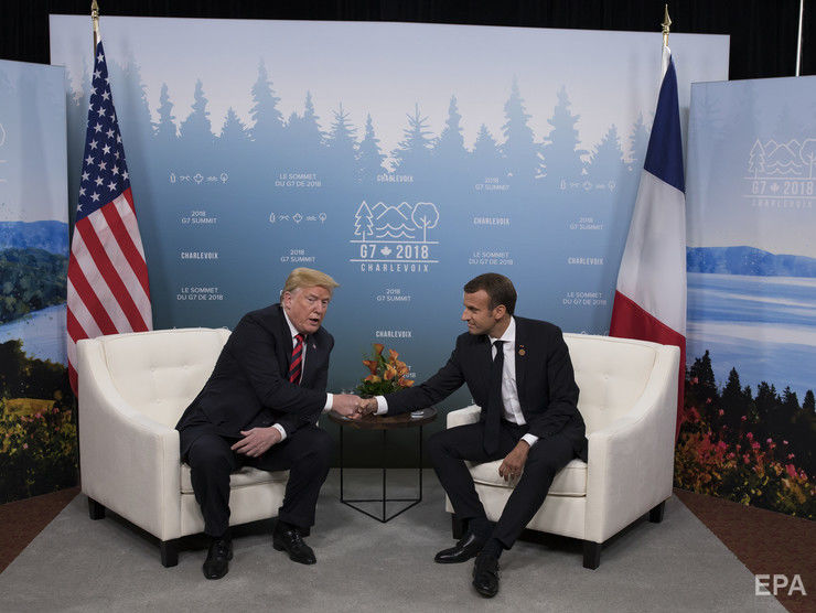 ﻿У Єлисейському палаці заперечують, що Трамп на саміті G7 називав Париж притулком терористів