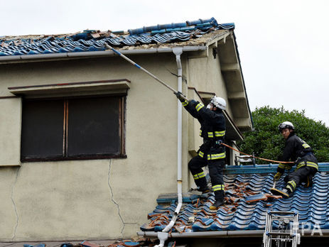 В Японии произошло мощное землетрясение магнитудой 6,1