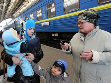 Количество беженцев с Донбасса может достичь 50 тысяч человек