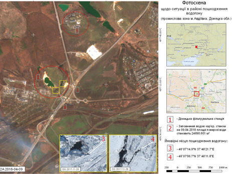 На оккупированной территории Донецкой области поврежден Южно-Донбасский водовод