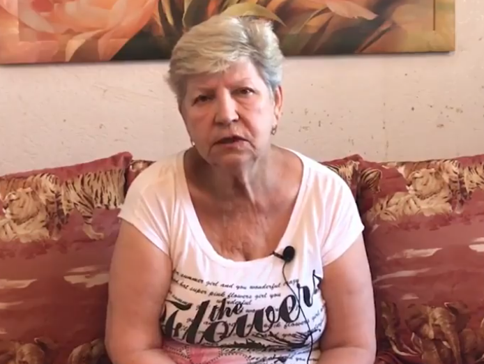 ﻿"Мені дуже страшно". Мати політв'язня Прімова розповіла про початок свого голодування. Відео