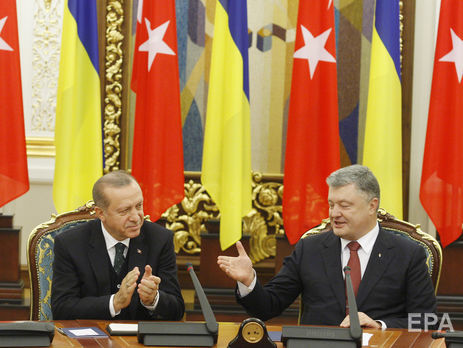 Порошенко поздравил Эрдогана с победой на президентских выборах