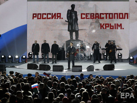 ﻿На російських держканалах стали рідше згадувати Крим і війну на Донбасі