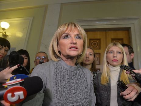 ﻿Ірина Луценко заявила, що Рада може проголосувати за скасування депутатської недоторканності навесні 2019 року