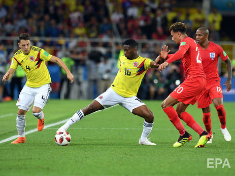 ЧМ 2018. В 1/8 финала Англия выбила Колумбию в серии пенальти