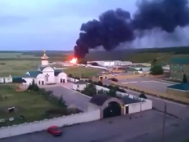 Террористы остаются на своих позициях возле Луганского погранотряда