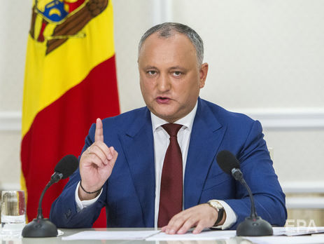 ﻿Додон заявив, що не відвідує Києва, оскільки має 