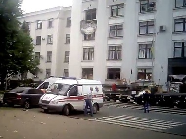 ОБСЕ: Причина взрыва в Луганской облгосадминистрации &ndash; ракеты, выпущенные из самолета
